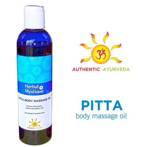 Ayurveda Pitta massage oil for body massage or Abhyanga